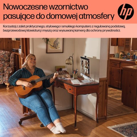 Hewlett-Packard HP AiO 24-cr0312nw Ryzen 5 7520 23.8" FHD IPS 250nits AG 16GB DDR5 SSD512 Radeon 610M Cam720p kB+Mouse Win11 Shell White 2Y Hewlett-Packard HP AiO 24-cr0312nw Ryzen 5 7520 23.8" FHD IPS 250nits AG 16GB DDR5 SSD512 Radeon 610M Cam720p kB+Mouse Win11 Shell White 2Y