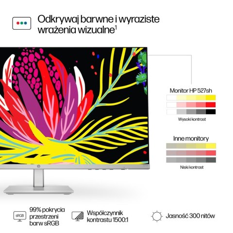 Hewlett-Packard MONITOR HP LED IPS 27" 527sh (94C50E9) 100Hz Hewlett-Packard MONITOR HP LED IPS 27" 527sh (94C50E9) 100Hz