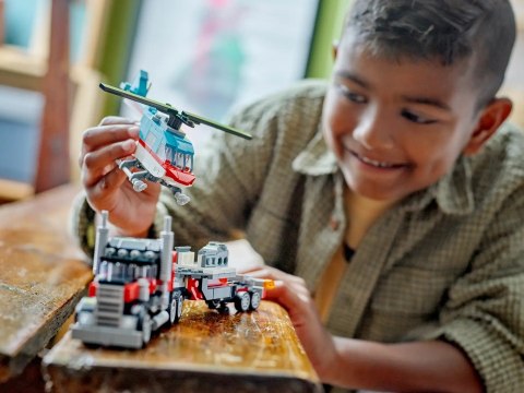 Lego LEGO Creator 31146 Ciężarówka z platformą i helikopterem Lego LEGO Creator 31146 Ciężarówka z platformą i helikopterem