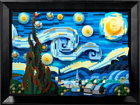 Lego LEGO Ideas 21333 „Gwiaździsta noc" Vincenta van Gogha Lego LEGO Ideas 21333 „Gwiaździsta noc" Vincenta van Gogha