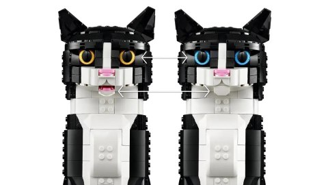 Lego LEGO Ideas 21349 Biało - Czarny kot Lego LEGO Ideas 21349 Biało - Czarny kot