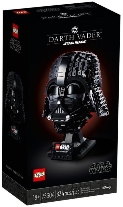 Lego LEGO Star Wars TM 75304 Hełm Dartha Vadera Lego LEGO Star Wars TM 75304 Hełm Dartha Vadera