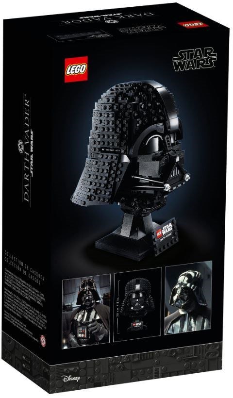 Lego LEGO Star Wars TM 75304 Hełm Dartha Vadera Lego LEGO Star Wars TM 75304 Hełm Dartha Vadera