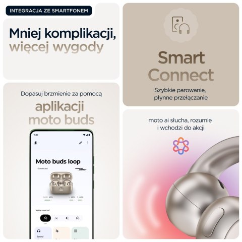 Motorola Motorola Moto Buds Loop - French Oak Motorola Motorola Moto Buds Loop - French Oak