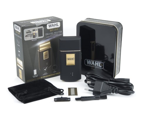 Wahl Golarka WAHL Travel Shaver Gold Edition 07057-016 Wahl Golarka WAHL Travel Shaver Gold Edition 07057-016