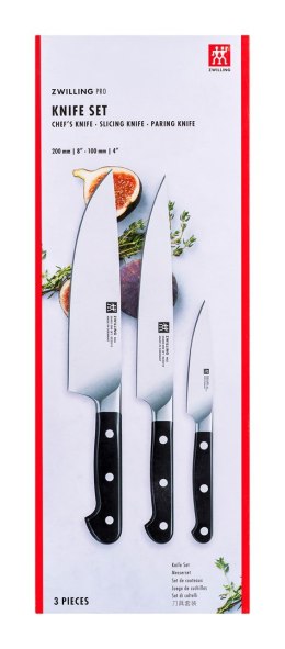 ZWILLING Zestaw 3 noży ZWILLING Pro 38430-007-0