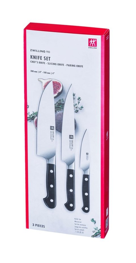ZWILLING Zestaw 3 noży ZWILLING Pro 38430-007-0