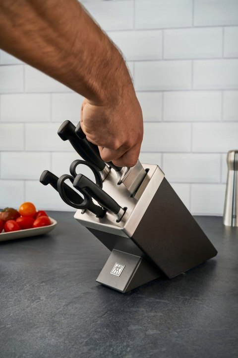 ZWILLING Zestaw noży samoostrzących ZWILLING Four Star 35148-507-0 7 elementów szary
