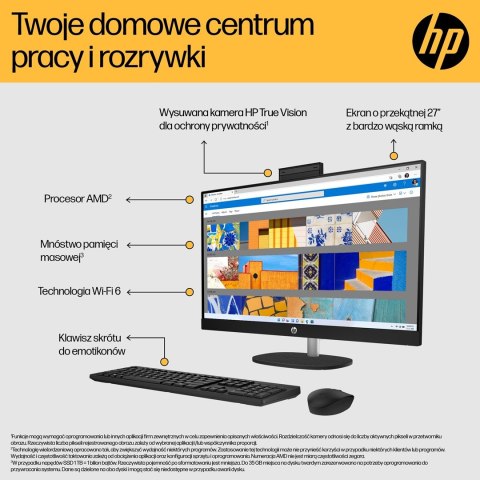 Hewlett-Packard HP 27-cr0222nw AIO Ryzen 7 7730U 27.0"FHD IPS AG 300nits 16GB DDR4 SSD512 Radeon 680M LAN Win11 2Y Shell White Hewlett-Packard HP 27-cr0222nw AIO Ryzen 7 7730U 27.0"FHD IPS AG 300nits 16GB DDR4 SSD512 Radeon 680M LAN Win11 2Y Shell White