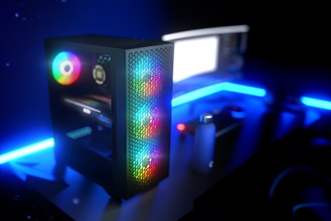 LOGIC LOGIC OBUDOWA DART PRO ARGB MIDI USB TYPE-C CZARNA LOGIC LOGIC OBUDOWA DART PRO ARGB MIDI USB TYPE-C CZARNA