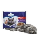 PREVITAL PREVITAL woł,królik w galaretce dla kotów 4x100g