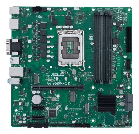 ASUS Płyta główna ASUS PRO B660M-C D4-CSM ASUS Płyta główna ASUS PRO B660M-C D4-CSM