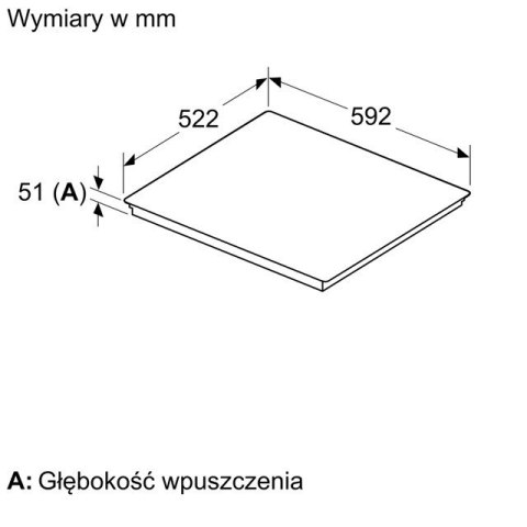 BOSCH Płyta indukcyjna BOSCH PUE611HC1E BOSCH Płyta indukcyjna BOSCH PUE611HC1E