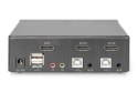 DIGITUS DIGITUS PRZEŁĄCZNIK KVM 2 PORTOWY HDMI, 4K 30HZ DS-12870