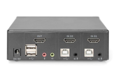 DIGITUS DIGITUS PRZEŁĄCZNIK KVM 2 PORTOWY HDMI, 4K 30HZ DS-12870 DIGITUS DIGITUS PRZEŁĄCZNIK KVM 2 PORTOWY HDMI, 4K 30HZ DS-12870