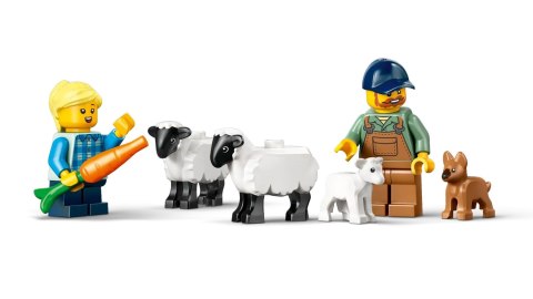 Lego LEGO CITY 60461 Czerwony traktor z przyczepą i owcą Lego LEGO CITY 60461 Czerwony traktor z przyczepą i owcą