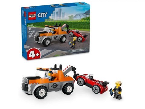 Lego LEGO City 60435 Samochód pomocy drogowej i naprawa sportowego auta Lego LEGO City 60435 Samochód pomocy drogowej i naprawa sportowego auta
