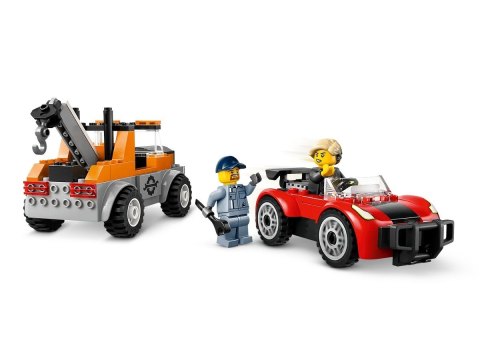 Lego LEGO City 60435 Samochód pomocy drogowej i naprawa sportowego auta Lego LEGO City 60435 Samochód pomocy drogowej i naprawa sportowego auta