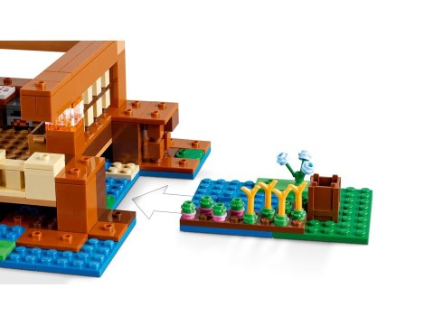 Lego LEGO Minecraft 21256 Żabi domek Lego LEGO Minecraft 21256 Żabi domek