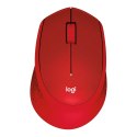 Logitech Mysz Logitech M330 910-004911 (optyczna; 1000 DPI; kolor czerwony)