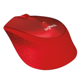 Logitech Mysz Logitech M330 910-004911 (optyczna; 1000 DPI; kolor czerwony)