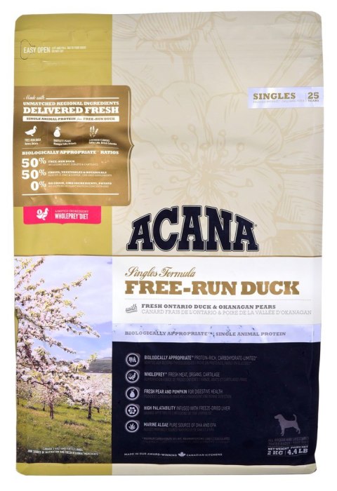 ACANA ACANA Free-Run duck dog 2kg ACANA ACANA Free-Run duck dog 2kg