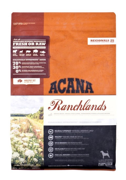 ACANA ACANA Ranchlands Dog 2kg ACANA ACANA Ranchlands Dog 2kg