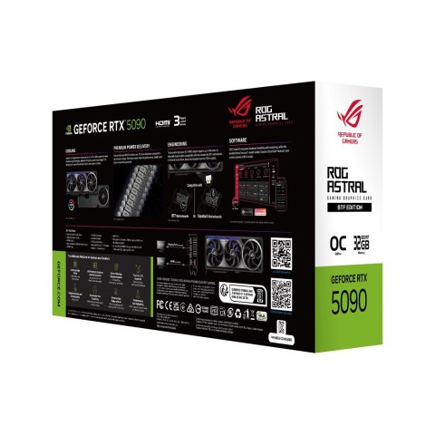 ASUS Karta graf. ASUS ROG ASTRAL RTX 5090 32GB OC BTF G. ASUS Karta graf. ASUS ROG ASTRAL RTX 5090 32GB OC BTF G.