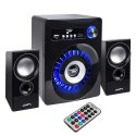 AUDIOCORE Zestaw głośników komputerowe AUDIOCORE AC910 (2.1; kolor czarny)