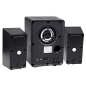 AUDIOCORE Zestaw głośników komputerowe AUDIOCORE AC910 (2.1; kolor czarny)