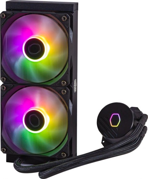 Cooler Master COOLER MASTER CHŁODZENIE WODNE CPU MASTERLIQUID 240L CORE ARGB MLW-D24M-A18PZ-R1 Cooler Master COOLER MASTER CHŁODZENIE WODNE CPU MASTERLIQUID 240L CORE ARGB MLW-D24M-A18PZ-R1