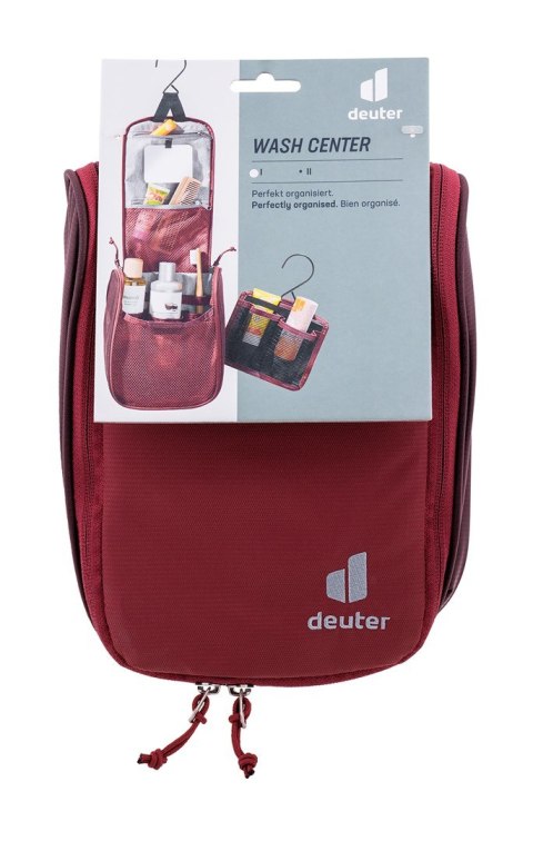 Deuter Kosmetyczka turystyczna DEUTER Wash Center I caspia-raisin Deuter Kosmetyczka turystyczna DEUTER Wash Center I caspia-raisin