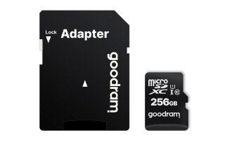 GoodRam GOODRAM microSDXC 256GB class 10 UHS I + adapter