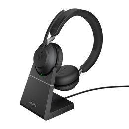 Jabra Jabra Evolve2 65, MS Stereo Zestaw słuchawkowy Bezprzewodowy