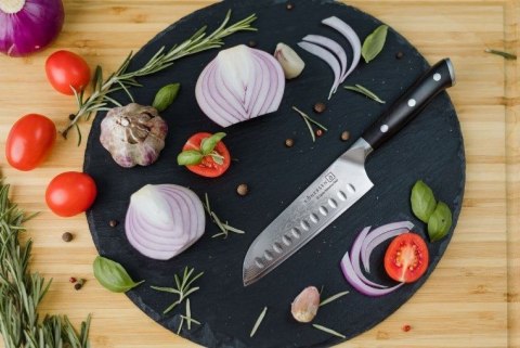 KOHERSEN Nóż santoku Santoku Kohersen Elegance Ebony Wood 12,7cm KOHERSEN Nóż santoku Santoku Kohersen Elegance Ebony Wood 12,7cm