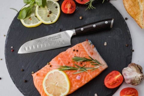 KOHERSEN Nóż santoku Santoku Kohersen Elegance Ebony Wood 12,7cm KOHERSEN Nóż santoku Santoku Kohersen Elegance Ebony Wood 12,7cm