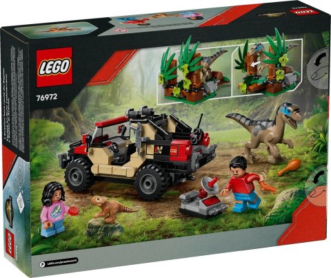 Lego LEGO Jurassic World 76972 Ucieczka terenówką przed raptorem Lego LEGO Jurassic World 76972 Ucieczka terenówką przed raptorem