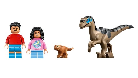 Lego LEGO Jurassic World 76972 Ucieczka terenówką przed raptorem Lego LEGO Jurassic World 76972 Ucieczka terenówką przed raptorem