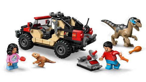 Lego LEGO Jurassic World 76972 Ucieczka terenówką przed raptorem Lego LEGO Jurassic World 76972 Ucieczka terenówką przed raptorem