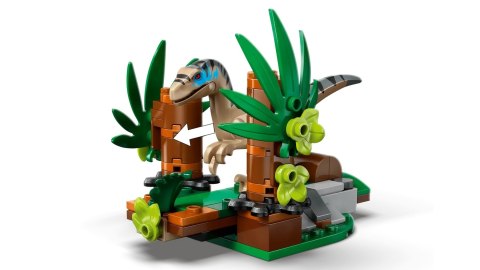 Lego LEGO Jurassic World 76972 Ucieczka terenówką przed raptorem Lego LEGO Jurassic World 76972 Ucieczka terenówką przed raptorem