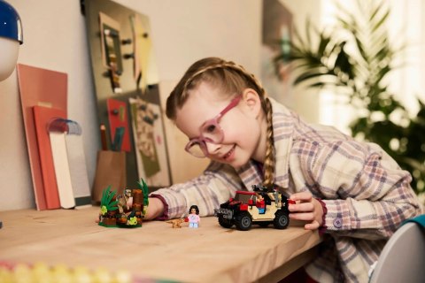 Lego LEGO Jurassic World 76972 Ucieczka terenówką przed raptorem Lego LEGO Jurassic World 76972 Ucieczka terenówką przed raptorem