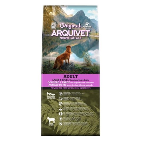 ARQUIVET Arquivet Original Adult Jagnięcina z ryżem 12 kg ARQUIVET Arquivet Original Adult Jagnięcina z ryżem 12 kg