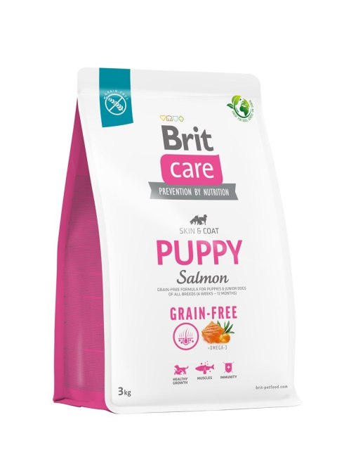 Brit BRIT Care Grain-Free Puppy Salmon - sucha karma dla szczeniąt - 3 kg Brit BRIT Care Grain-Free Puppy Salmon - sucha karma dla szczeniąt - 3 kg
