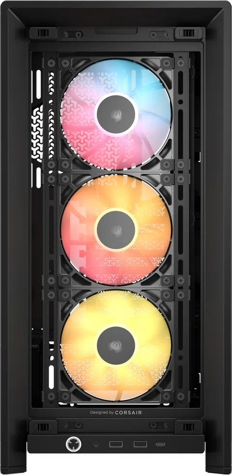 Corsair Corsair FRAME 4000D RS ARGB Mid-Tower Black Corsair Corsair FRAME 4000D RS ARGB Mid-Tower Black