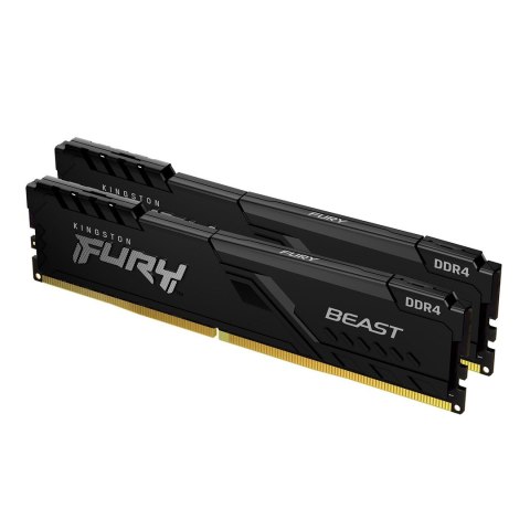 Kingston KINGSTON 32GB 3200MHz DDR4 CL16 DIMM (Kit of 2) 1Gx8 FURY Beast Black KF432C16BB1K2/32 Kingston KINGSTON 32GB 3200MHz DDR4 CL16 DIMM (Kit of 2) 1Gx8 FURY Beast Black KF432C16BB1K2/32