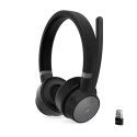 Lenovo Słuchawki Lenovo Go ANC bezprzewodowe bluetooth stacja łałująca GXD1C99241 grafitowe