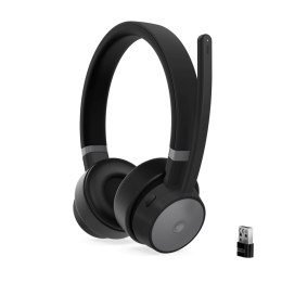 Lenovo Słuchawki Lenovo Go ANC bezprzewodowe bluetooth stacja łałująca GXD1C99241 grafitowe