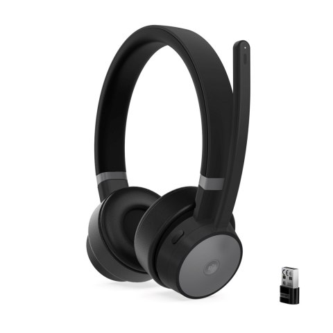 Lenovo Słuchawki Lenovo Go ANC bezprzewodowe bluetooth stacja łałująca GXD1C99241 grafitowe