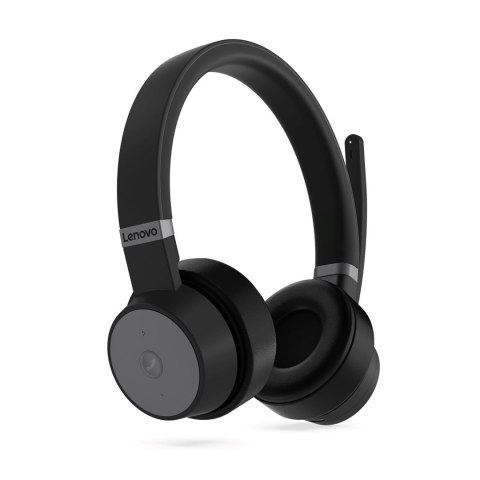 Lenovo Słuchawki Lenovo Go ANC bezprzewodowe bluetooth stacja łałująca GXD1C99241 grafitowe Lenovo Słuchawki Lenovo Go ANC bezprzewodowe bluetooth stacja łałująca GXD1C99241 grafitowe