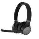 Lenovo Słuchawki Lenovo Go ANC bezprzewodowe bluetooth stacja łałująca GXD1C99241 grafitowe
